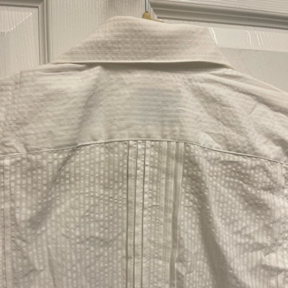 Dos Carolinas White Guayabera Dress - Picture 9 of 16